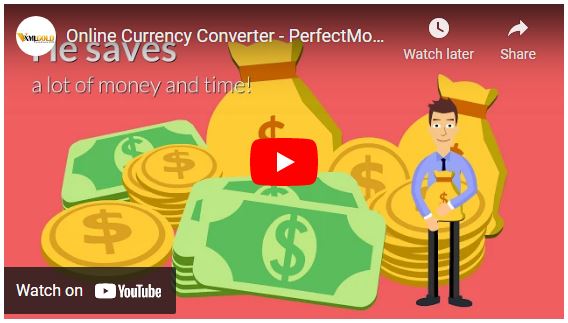 How to convert Perfect Money - youtube tutorial